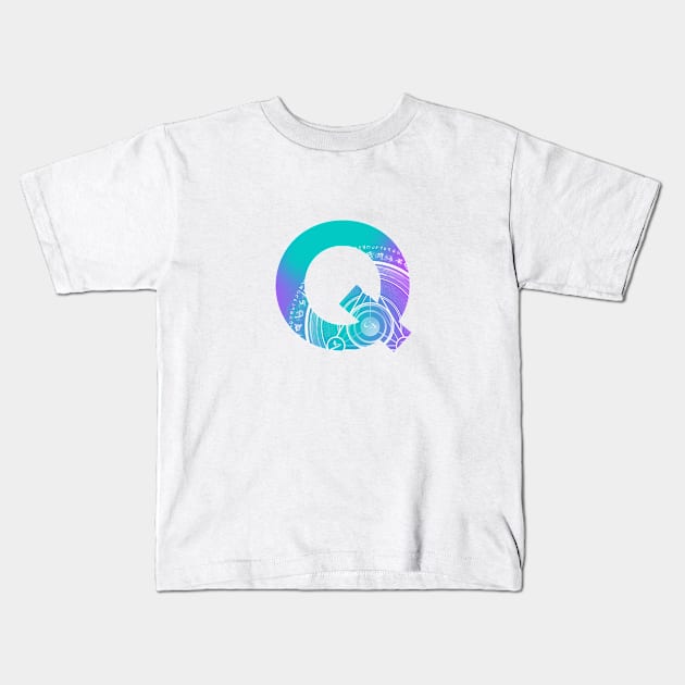 Q Design Kids T-Shirt by Afuu